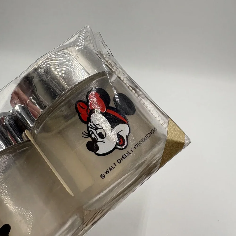 Vintage Disney Mickey Minnie Walt Disney World Gift Of Glass Salt Pepper Shakers